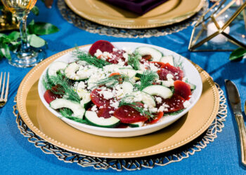 beet and cucumber salad