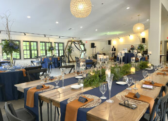 wedding reception table decor