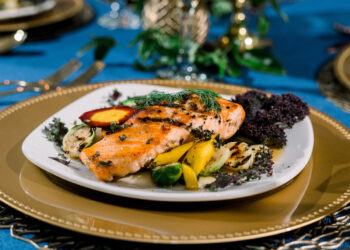 plated dinner at venue