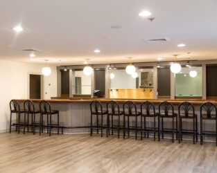 south haven creations bar cocktail area