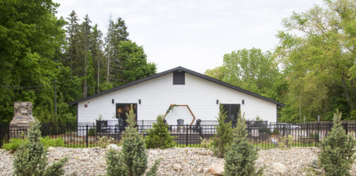 Front lawn wedding venue