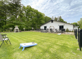 front lawn at south haven creations wedding venue